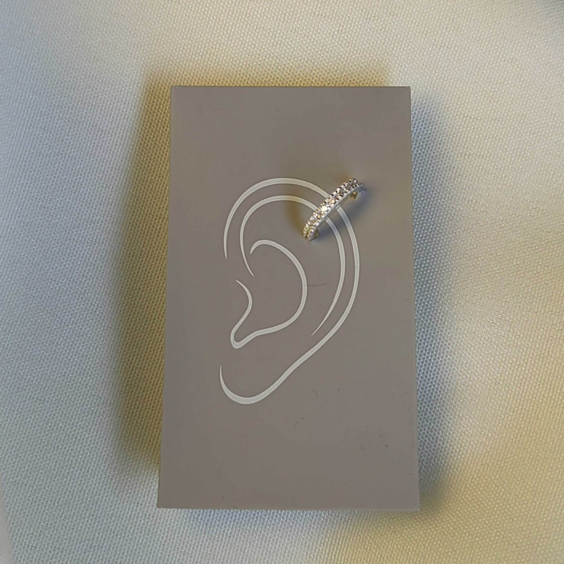  پرسینگ نگین ریز نقره 925 عیار 